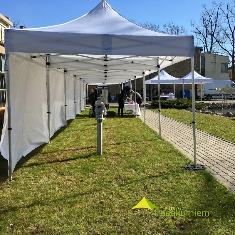 3x3 balta ātri saliekama