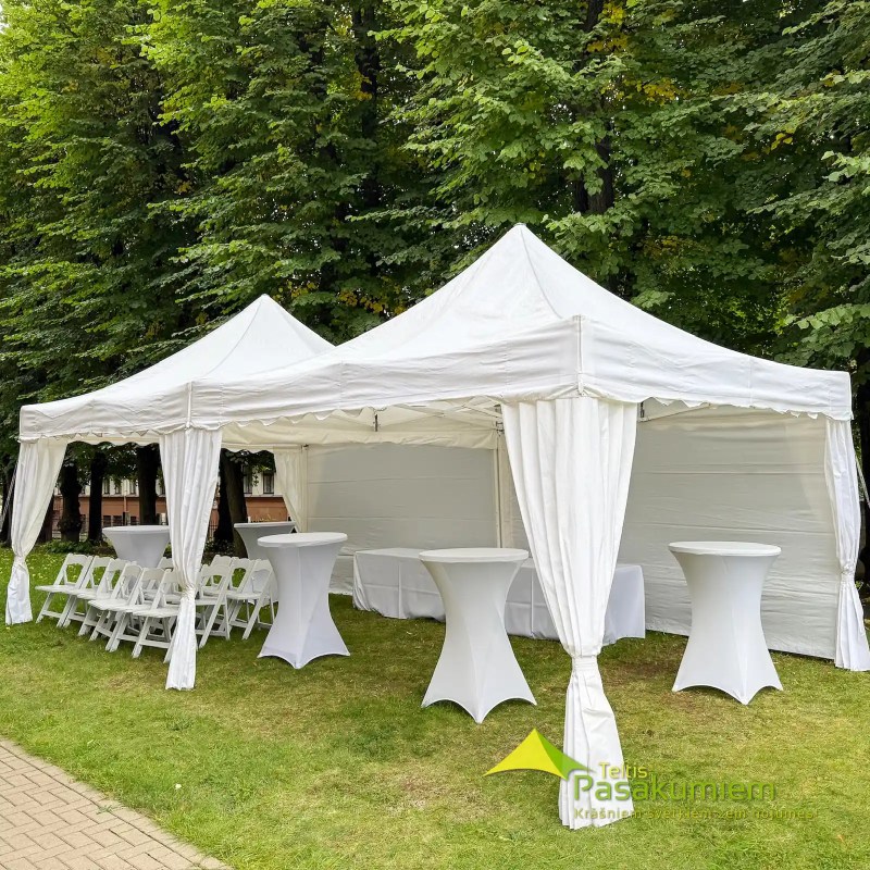 4x4 balta ātri saliekama