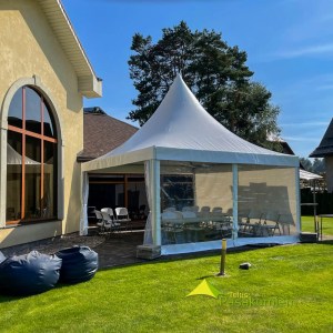 5x5 Pagoda balta