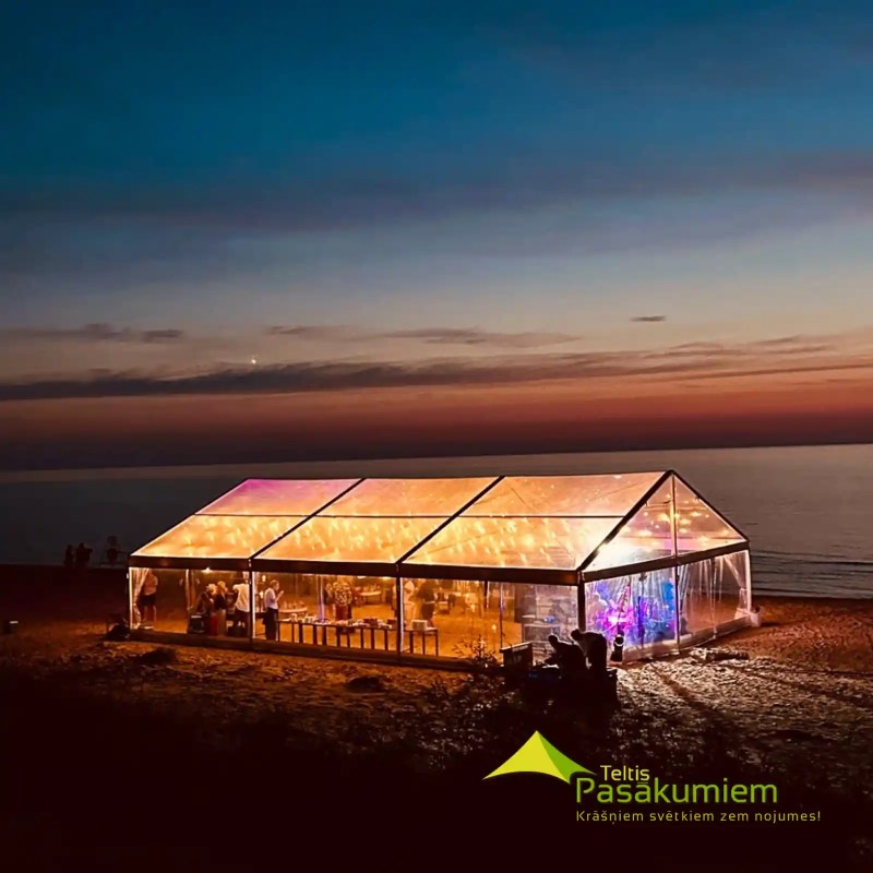 Angārs caurspīdīgs 10m plats