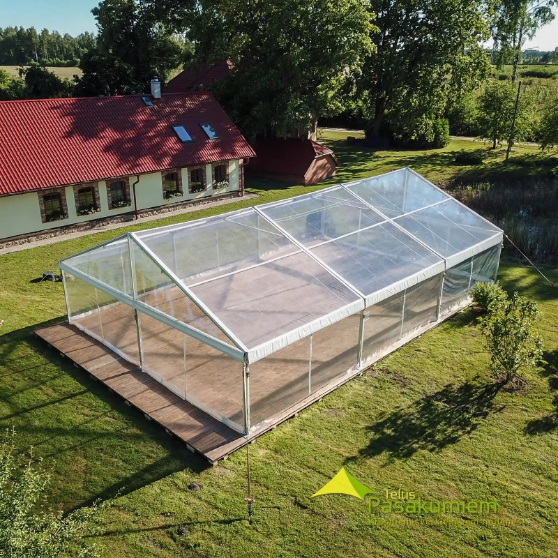 Angārs caurspīdīgs 10m plats