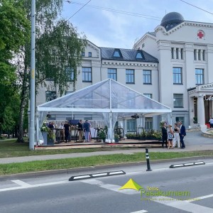 Angārs caurspīdīgs 10m plats