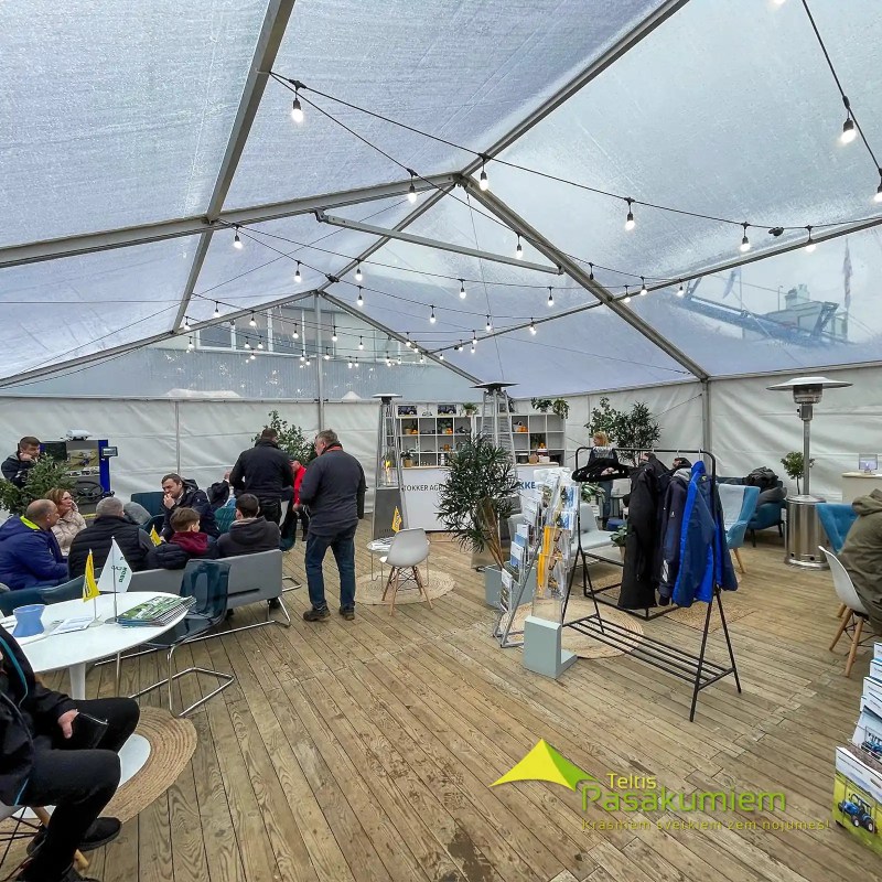 Angārs caurspīdīgs 10m plats