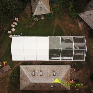 Angārs caurspīdīgs 10m plats