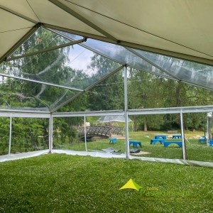 Angārs caurspīdīgs 10m plats