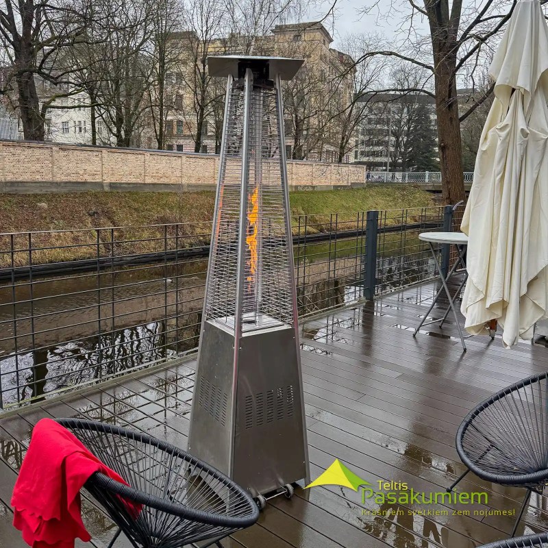 Gāzes sildītājs piramīda