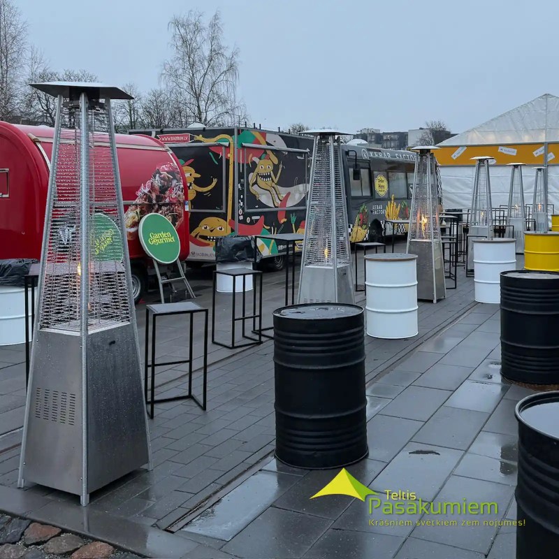 Gāzes sildītājs piramīda