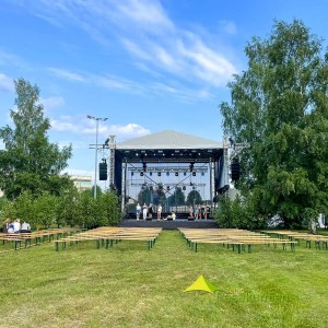 Koka saliekamais sols 220cm