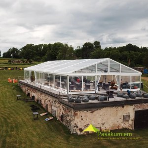 Angārs caurspīdīgs 15m plats