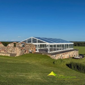 Angārs caurspīdīgs 15m plats