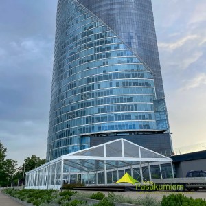 Angārs caurspīdīgs 15m plats