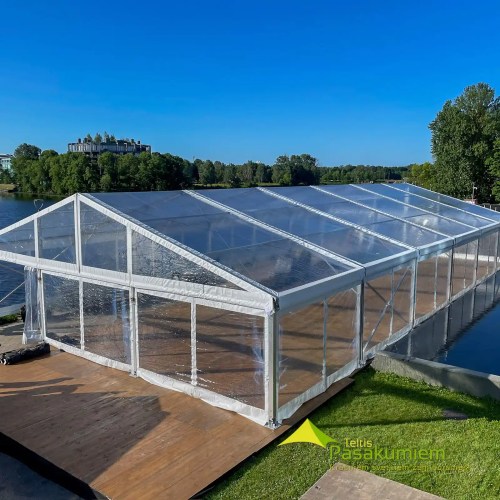 Angārs caurspīdīgs 15m plats