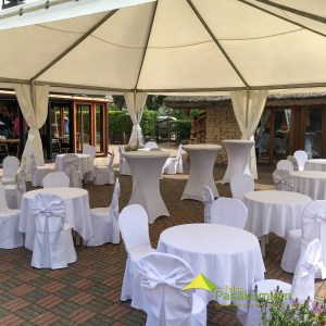 8x8 Telts balta