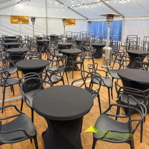 Elastīgais galdauts mazajam apaļajam galdam