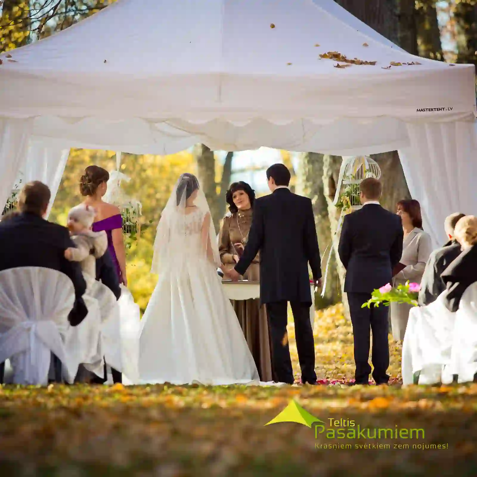 kāzu telts ceremonijai