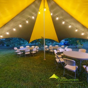 LED spuldžu virtene 15m