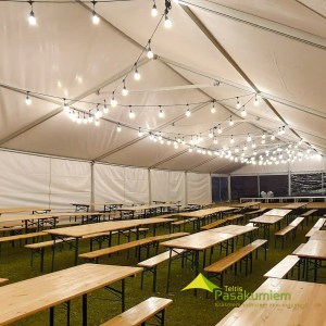 LED spuldžu virtene 15m