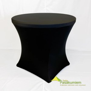 Elastīgais galdauts mazajam apaļajam galdam