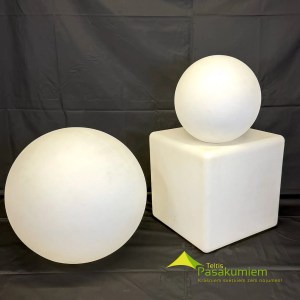 LED gaismas kubi un bumbas